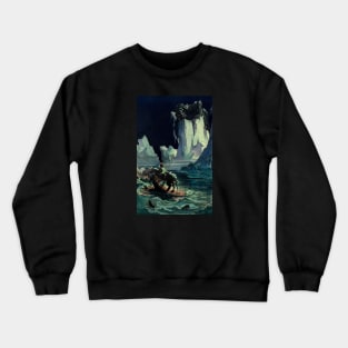 Grim Reaper Watches as the Titanic Sank Crewneck Sweatshirt